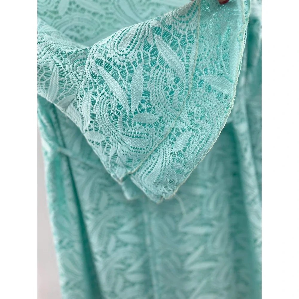 Amy Byer Green lace Girls 16